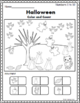 Halloween Counting Worksheet (1 to 10) - Made By Teachers
