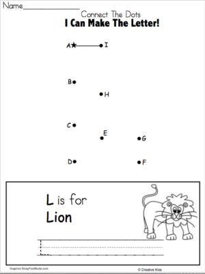 Letter L Writing Practice for Kindergarten and Preschool - Made By Teachers