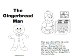 Gingerbread Man Printable Book (1st and 2nd) - Made By Teachers