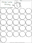 Snowball Letter Writing Worksheet | Made By Teachers