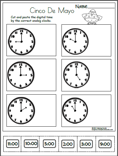 math time worksheet for cinco de mayo made by teachers