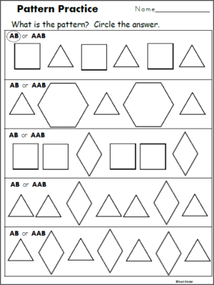 Simple Random In Practice Pattern What is the pattern? Pattern Practice - Made By Teachers