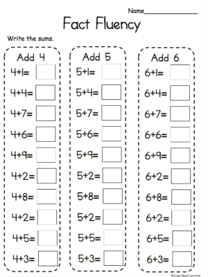Addition Math Worksheet - Made By Teachers