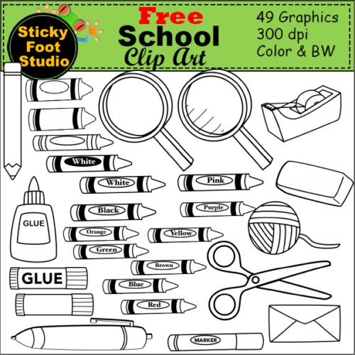 Free School Tools Clip Art For Teachers Made By Teachers
