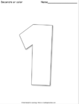 Giant Number Pages - 1 to 30 - Made By Teachers