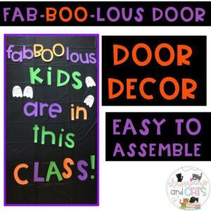 October Door Decor or Bulletin Board