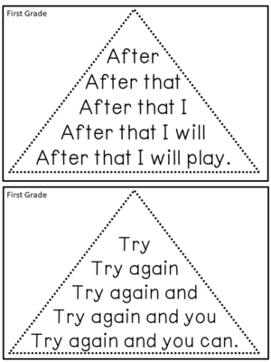 Reading Fluency Passages - First Grade Sight Word Practice - Fluency ...