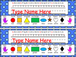 Free Editable Nameplates for Kindergarten | Made By Teachers