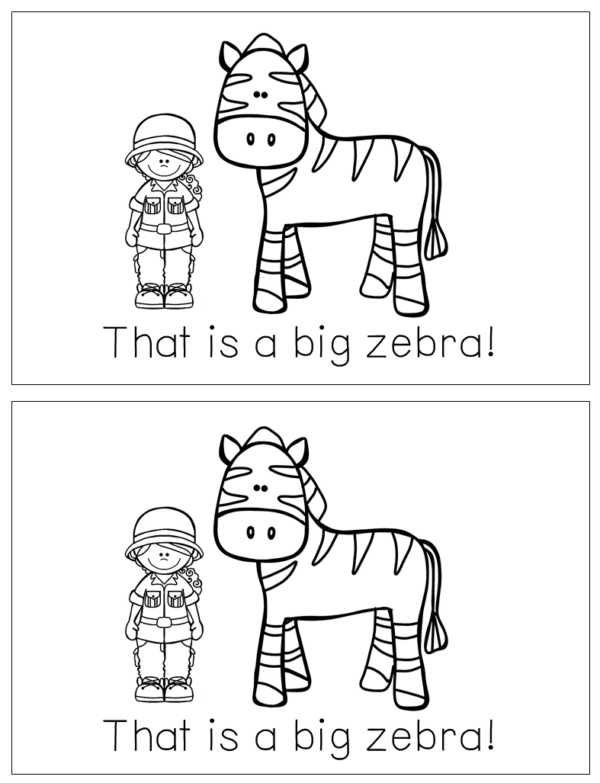 Alphabet Book Letter Z - Made By Teachers