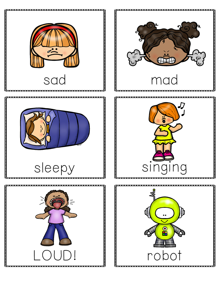 Fluency Fun Silly Voice Task Cards Madebyteachers