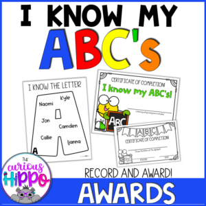 I know my ABC's - Record &amp; Award - Made By Teachers