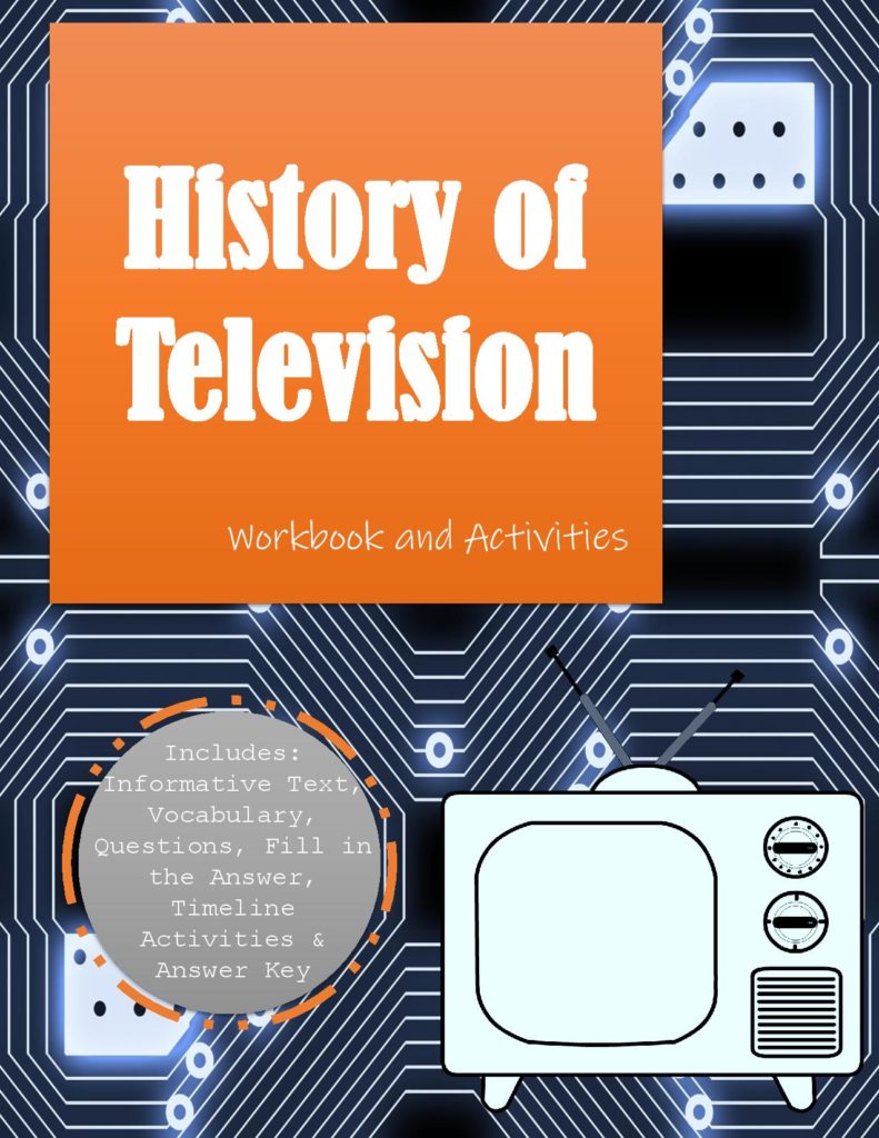 History of Television Workbook Made By Teachers