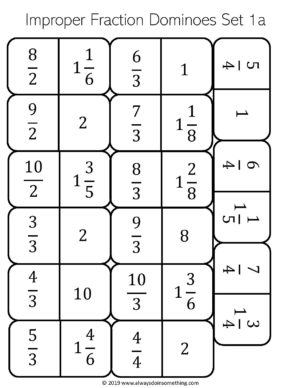 Fraction Dominoes Bundle - Made By Teachers