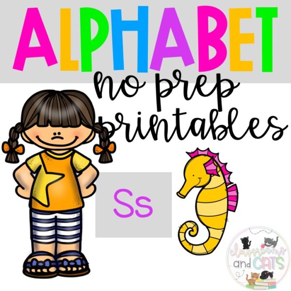Alphabet Recognition- Letter of the Week Ss