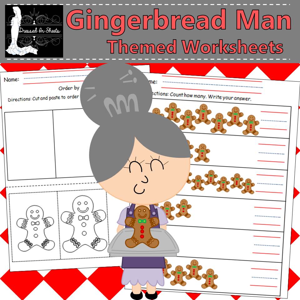 Gingerbread Man Themed Worksheets - Made By Teachers