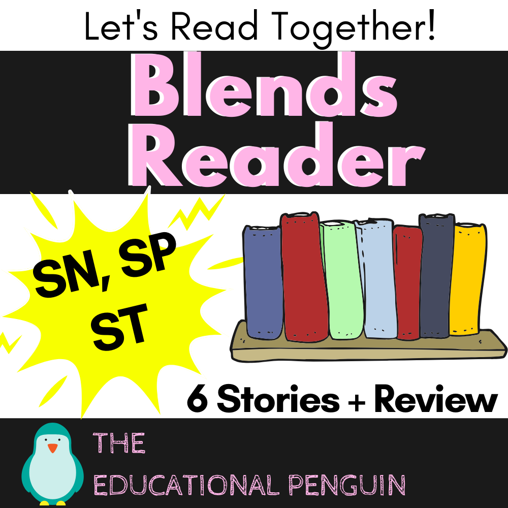 Blends - SN SP ST Worksheet
