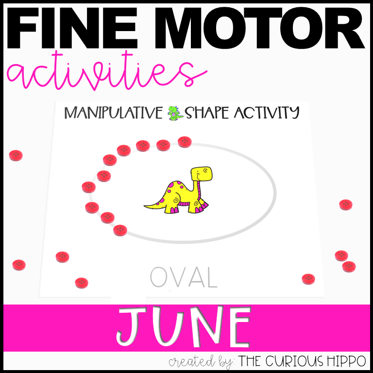 Preschool Shape Activities - June printable