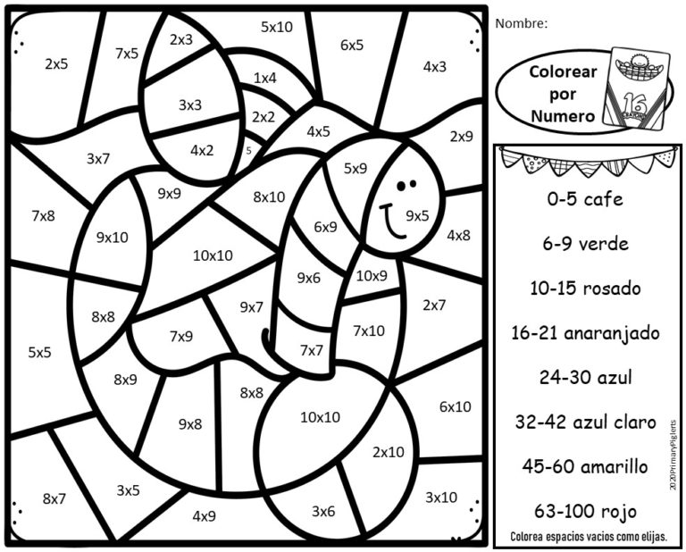 BACK TO SCHOOL COLOR BY NUMBER ADDITION SUBTRACTION MULTIPLICATION