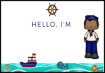 Editable Student Name Tags Sailing Edition | Made By Teachers