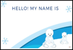 Editable Student Name Tags Arctic Edition | Made By Teachers