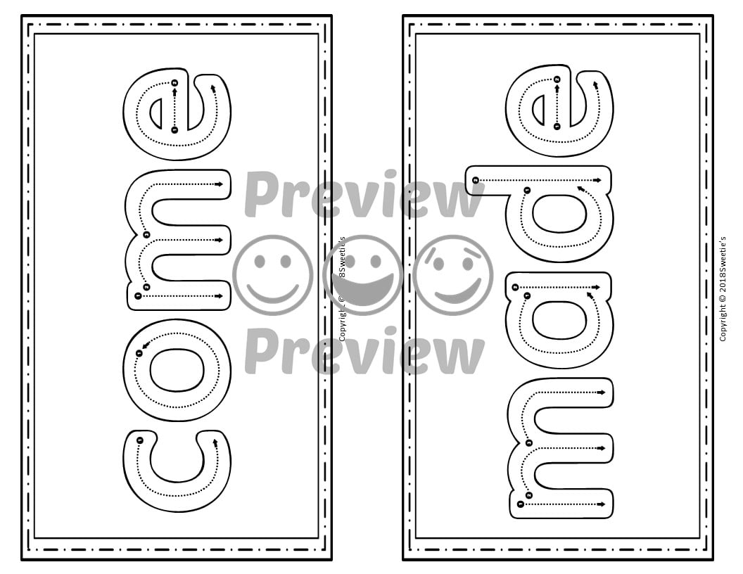 Trace And Write Sight Words Fry 1st 100 Made By Teachers Trace and write sight words fry 1st 100 made by teachers