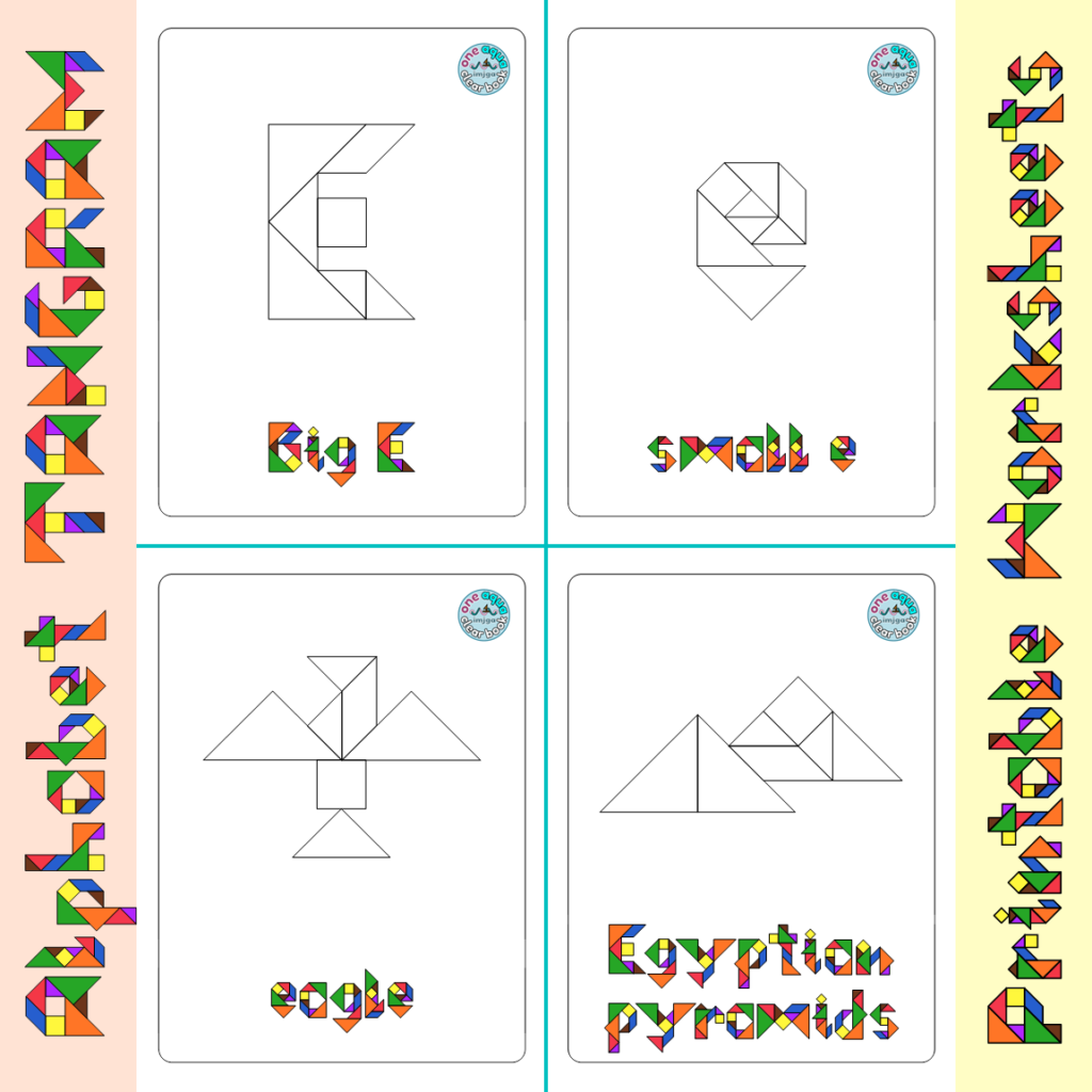 Alphabet Tangram Worksheets - Made By Teachers