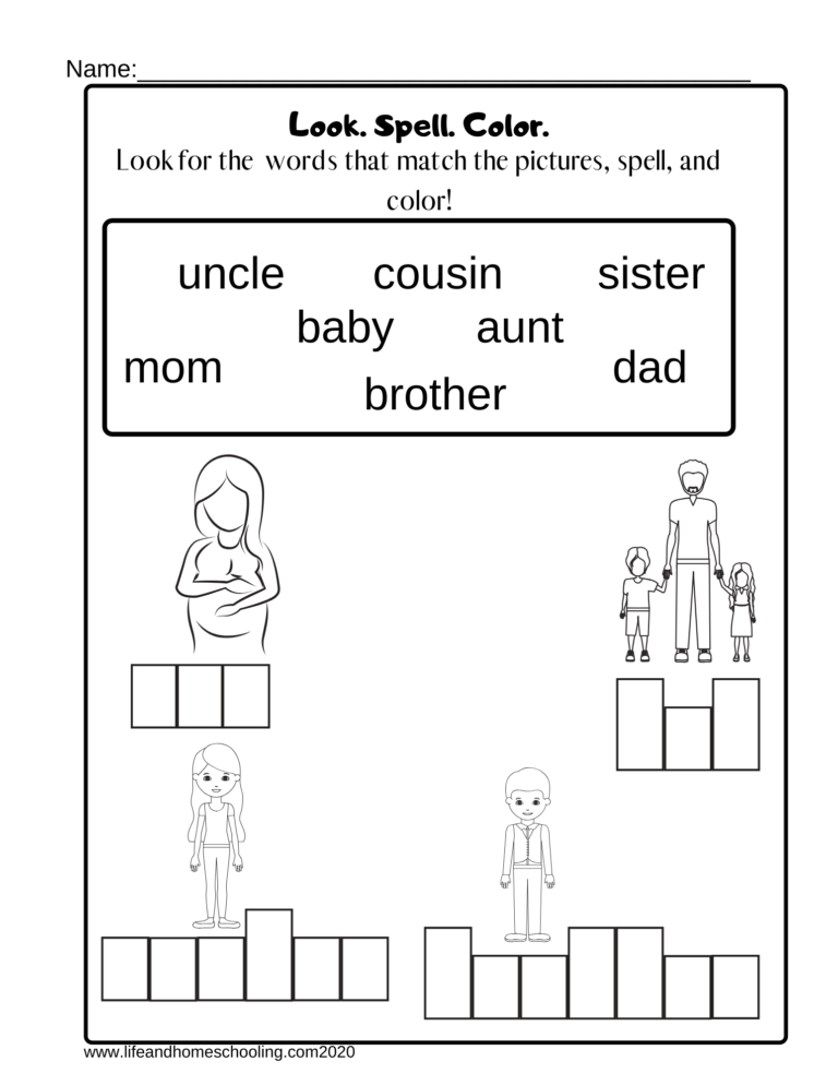 Kindergarten Spelling Worksheet - Made By Teachers