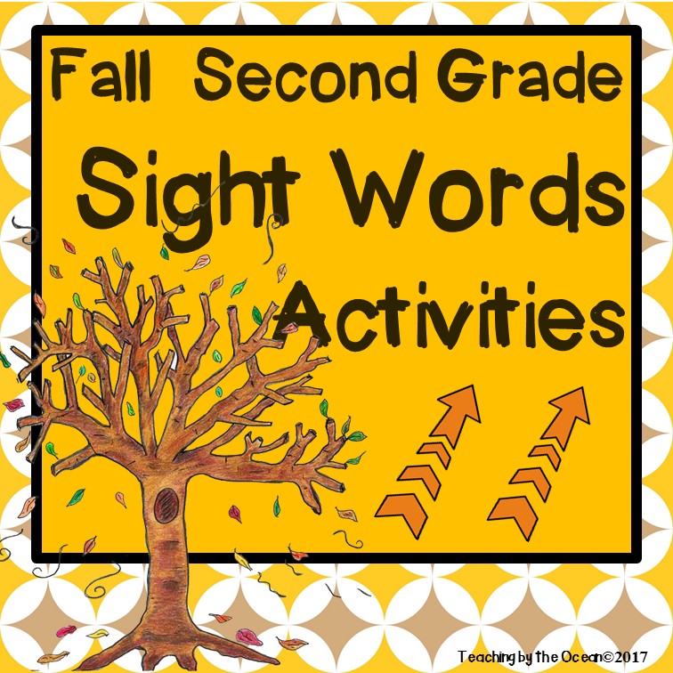 Second Grade Sight Words Worksheets Fall Made By Teachers