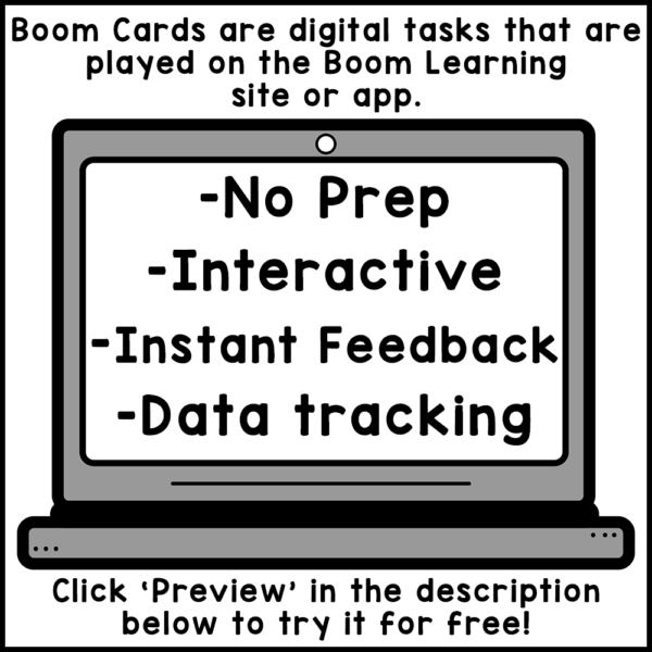 Rhyming Boom Cards Distance Learning - Made By Teachers