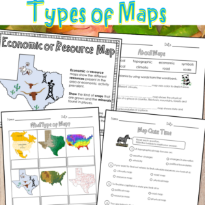 Type of Maps Worksheets - Made By Teachers