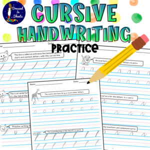 Cursive Handwriting Practice Book PDF - Made By Teachers
