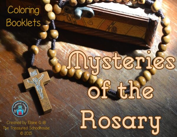 Mysteries of the Rosary Coloring Booklets