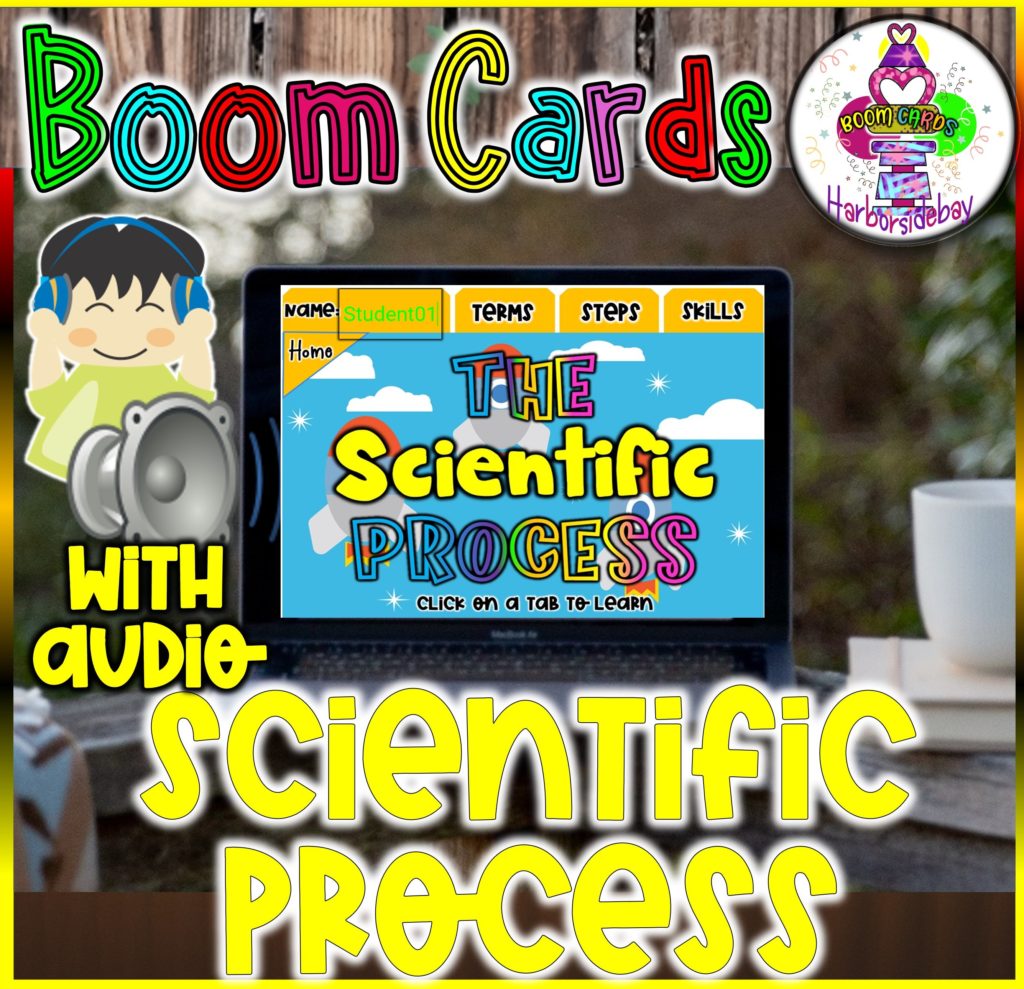 Scientific Process BOOM Cards With Audio Made By Teachers