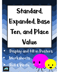 Equivalent Forms Worksheets, Poster, and Game-Use with Time4Learning Gr ...