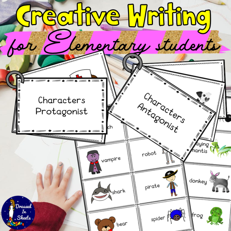 CREATIVE WRITING ACTIVITIES FOR ELEMENTARY STUDENTS visual data 2