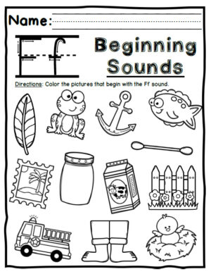 Phonics Letter of the Week - Letter Ff Activity Pack - Made By Teachers