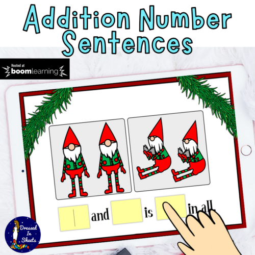 Writing and Subtracting Number Sentences WINTER THEME BUNDLE | Made By ...