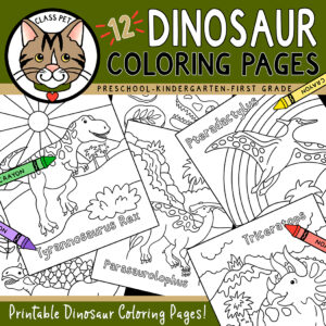 Dinosaur Coloring Pages