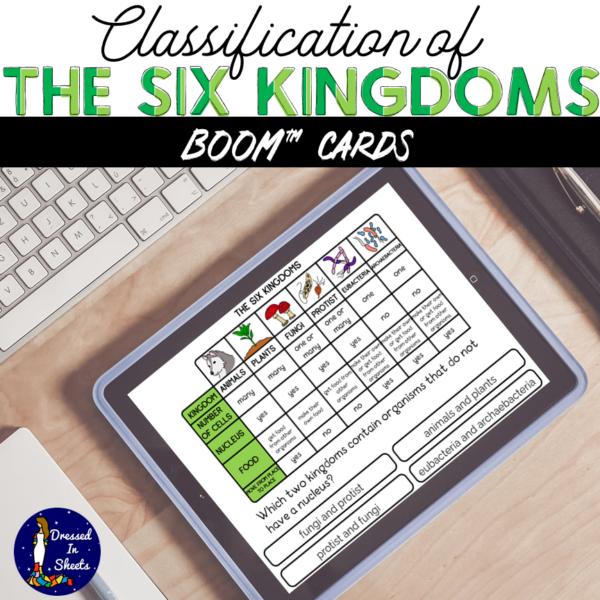 Classification of The Six Kingdoms BOOM Cards | Made By Teachers