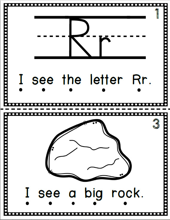 My Letter R Flip Book (Flipbook) Alphabet Activities Made By Teachers