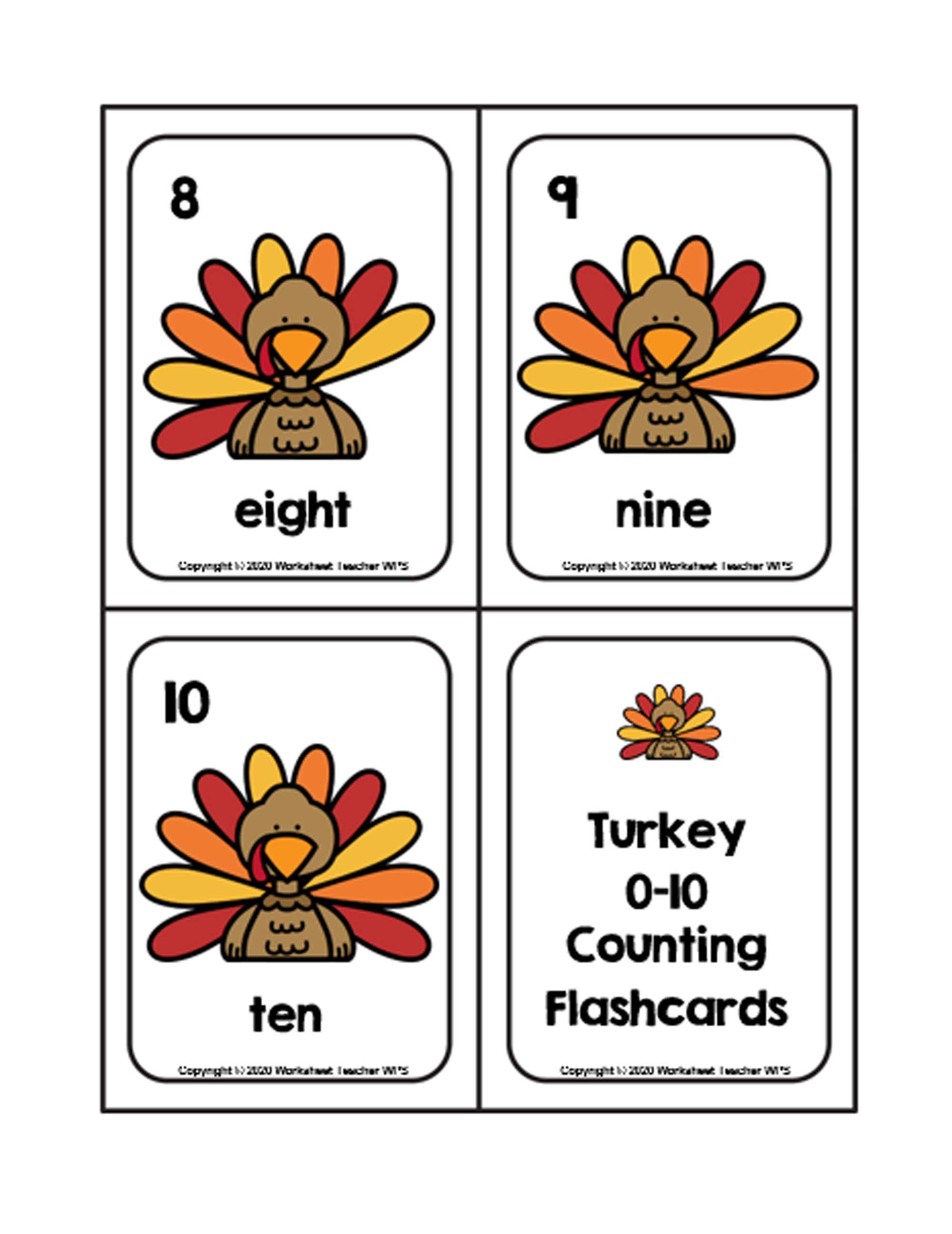 10 Thanksgiving Preschool Worksheets - Made By Teachers