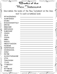 Books of the Bible Activity Pack 1 - Catholic - Made By Teachers