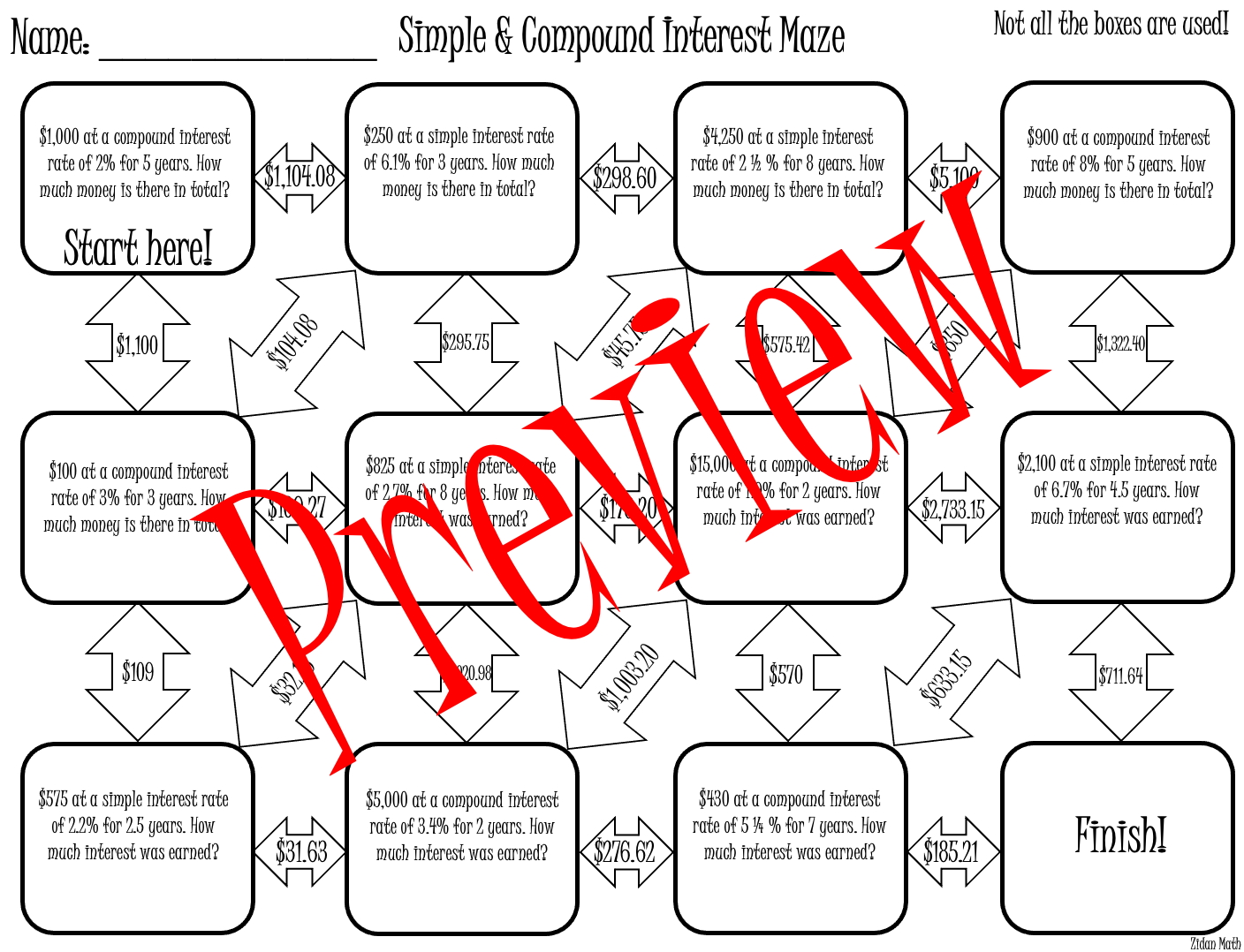 32 Compound Interest Worksheet With Answers Support Worksheet