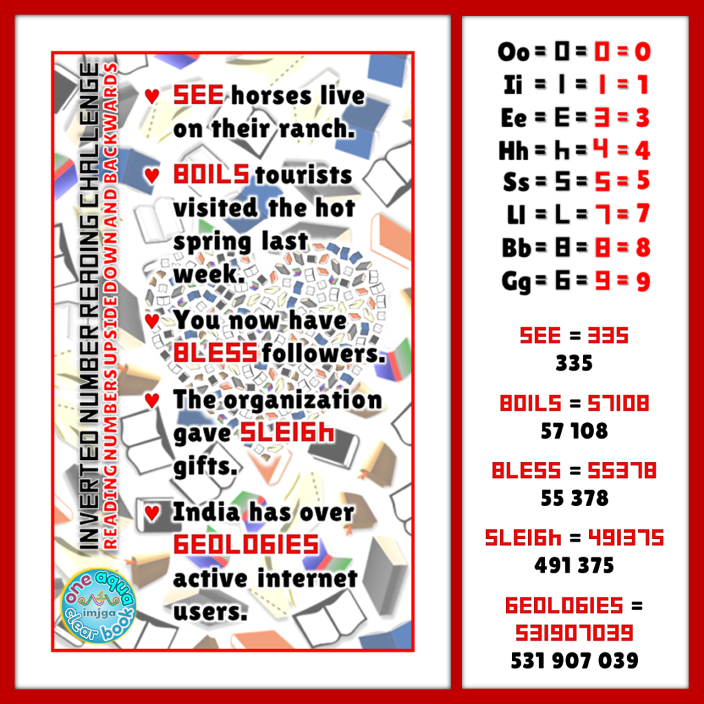 Inverted Number Reading Challenge Task Cards Made By Teachers