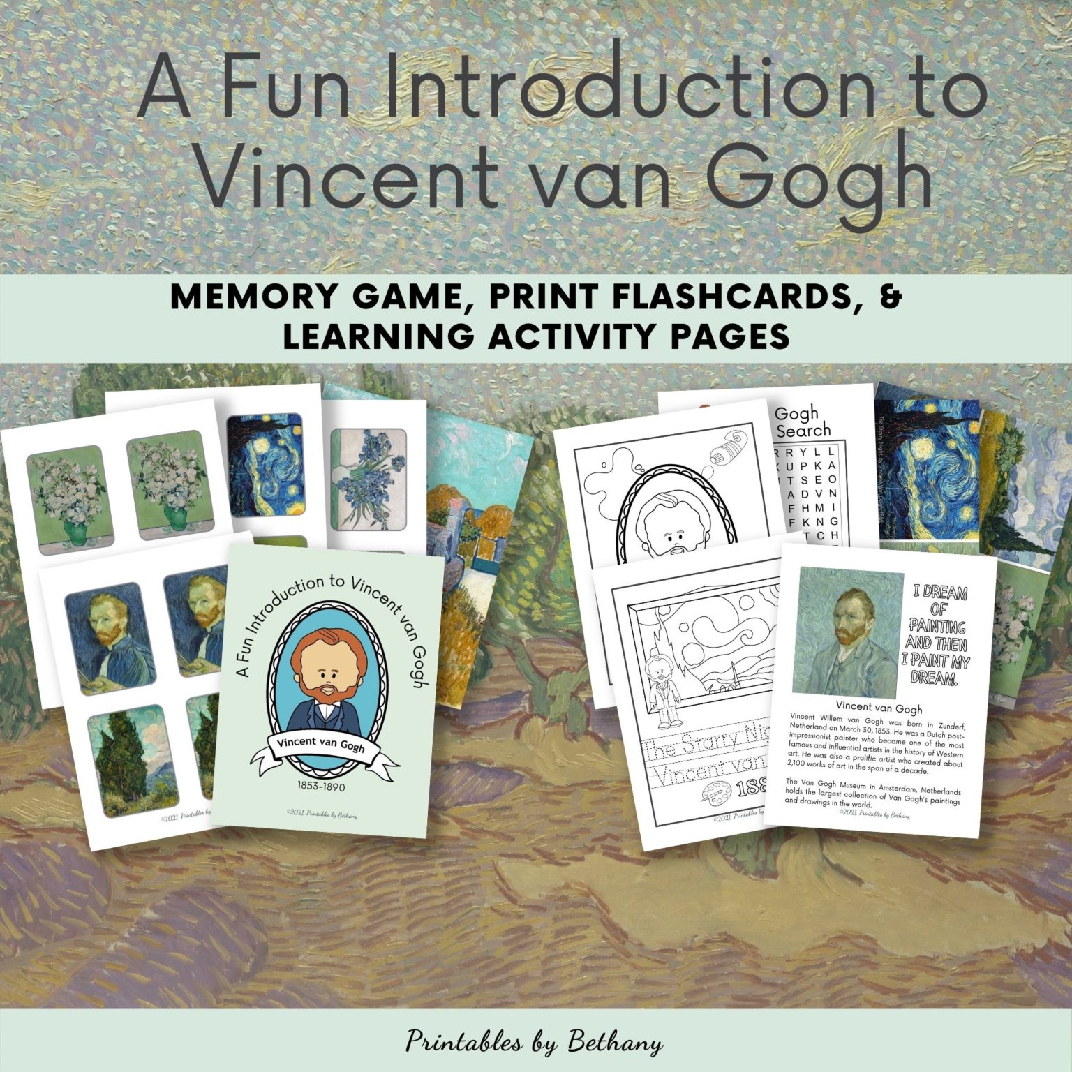 A Fun Introduction to Vincent van Gogh Activities | Made By Teachers