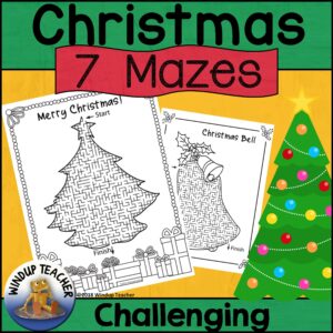 Christmas Mazes | Challenging Puzzles