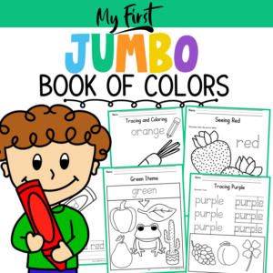 My First JUMBO Book of Colors