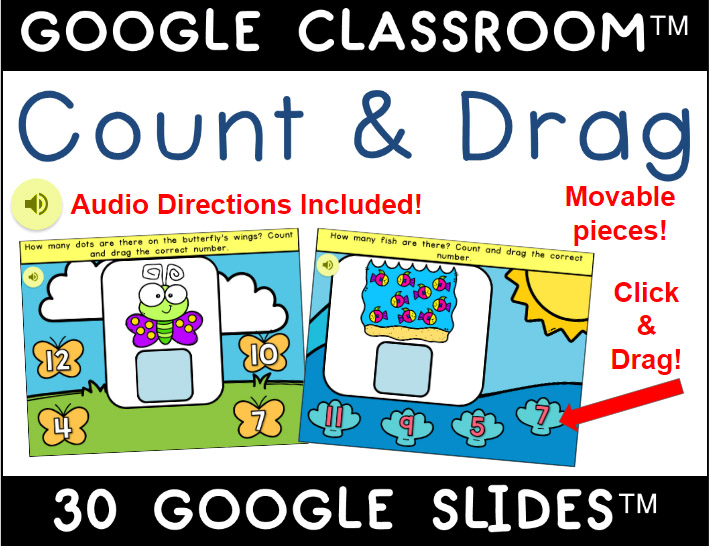 Count and Drag for Google™ Slides & Classroom