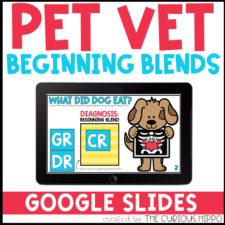 Pet Vet Beginning Blends Digital Activity
