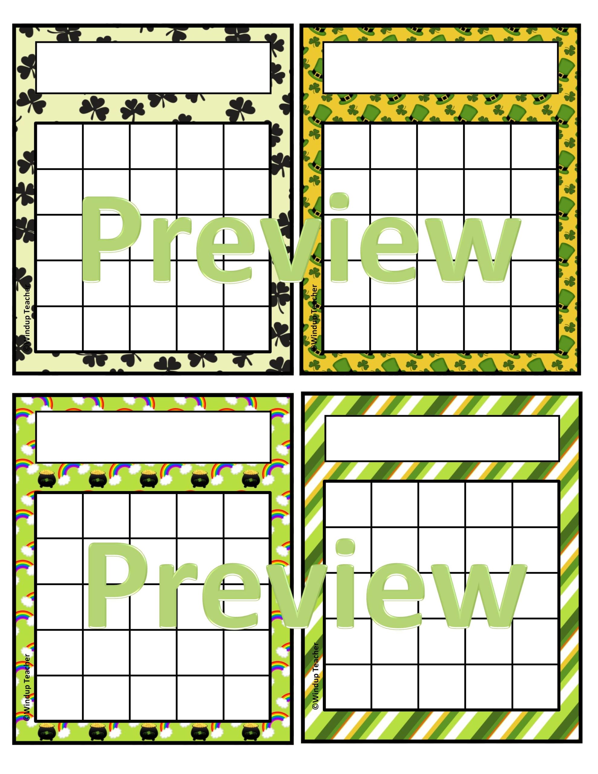 St. Patrick's Day Sticker Charts | Made By Teachers